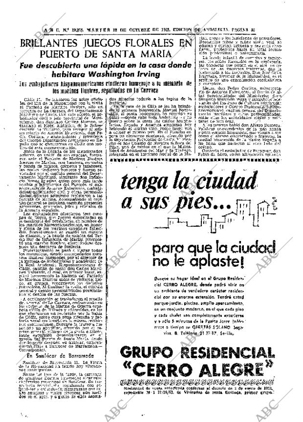 ABC SEVILLA 12-10-1965 página 35