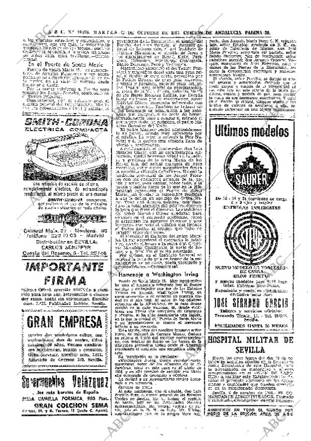 ABC SEVILLA 12-10-1965 página 36