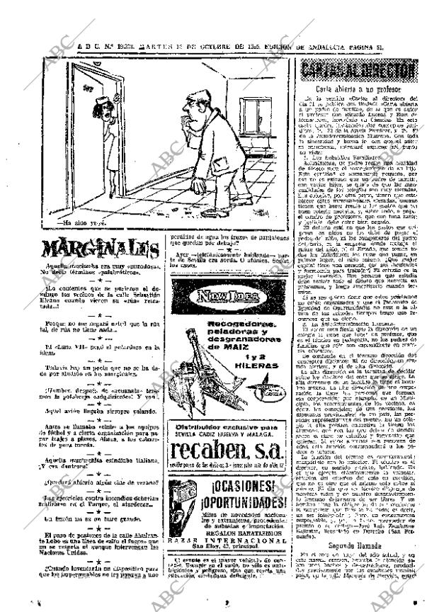 ABC SEVILLA 12-10-1965 página 51