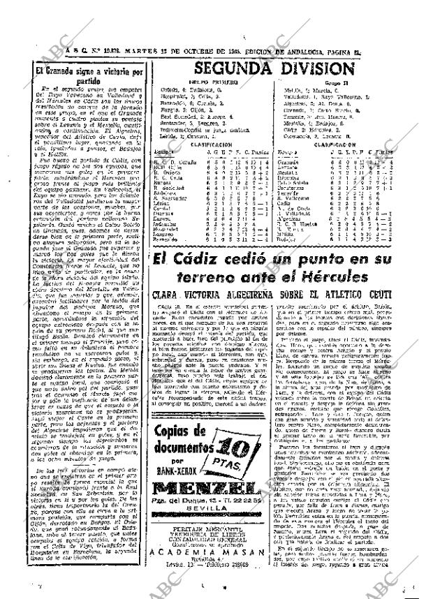 ABC SEVILLA 12-10-1965 página 61