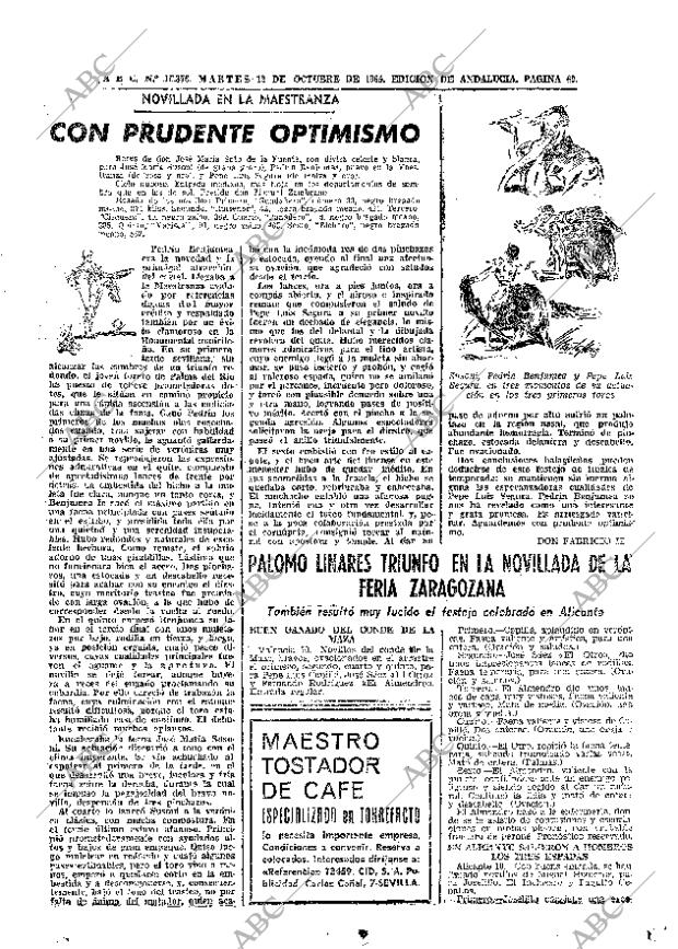 ABC SEVILLA 12-10-1965 página 69