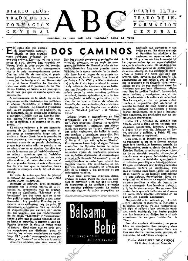 ABC MADRID 13-10-1965 página 3