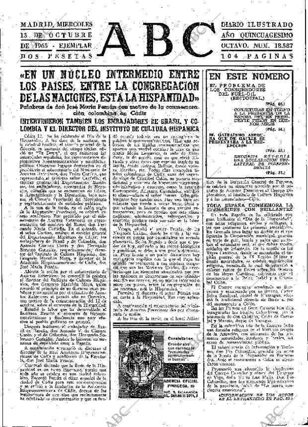 ABC MADRID 13-10-1965 página 47