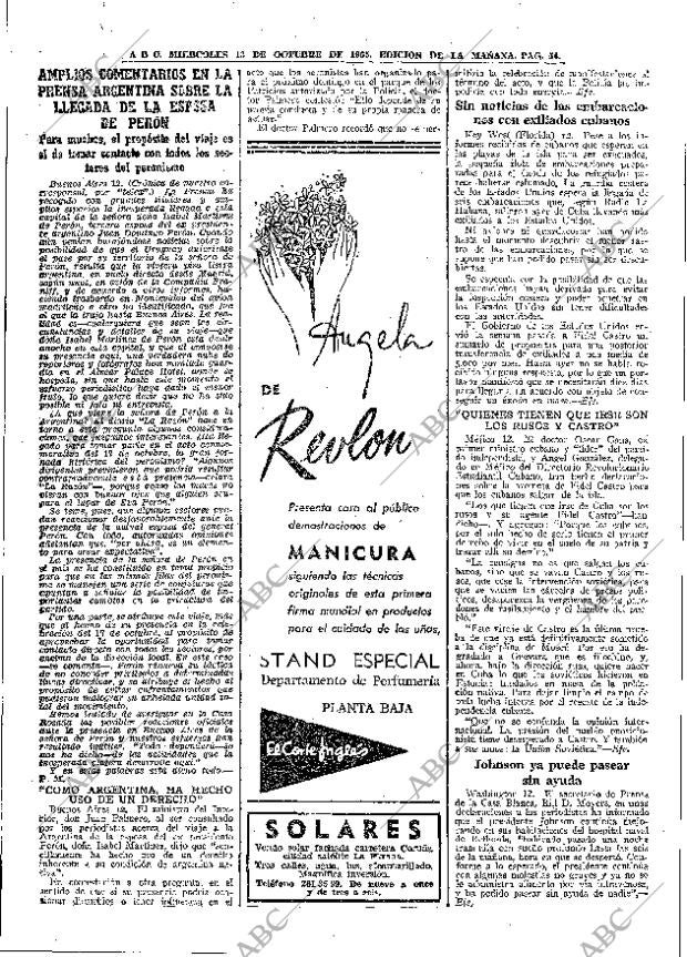 ABC MADRID 13-10-1965 página 54