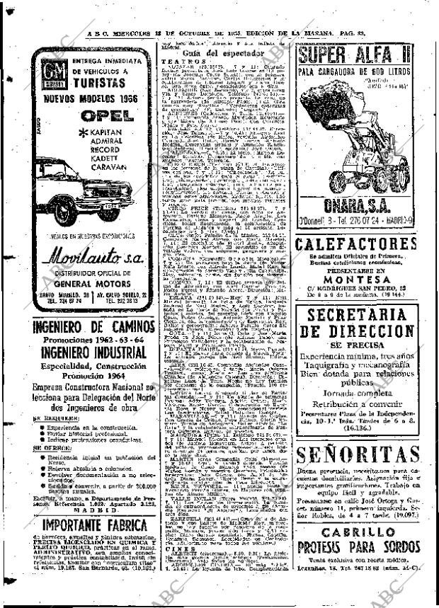 ABC MADRID 13-10-1965 página 88