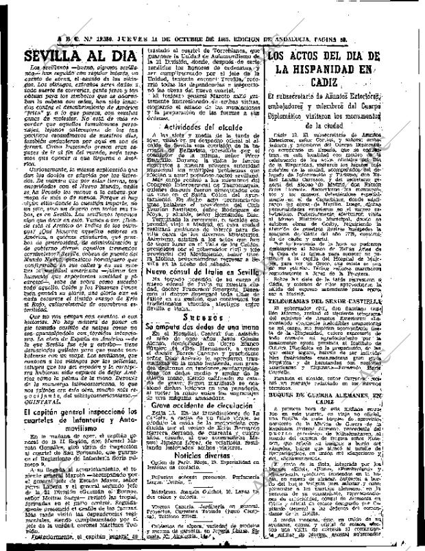 ABC SEVILLA 14-10-1965 página 59