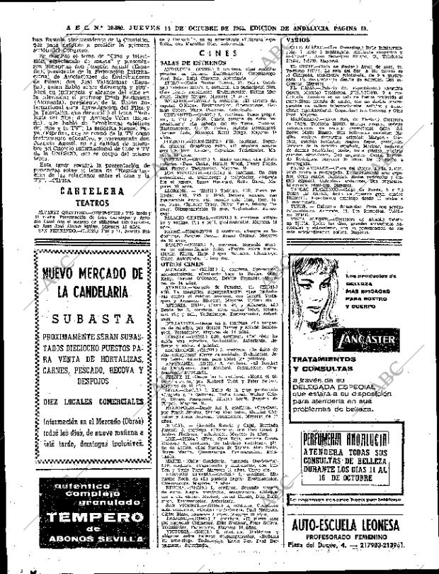 ABC SEVILLA 14-10-1965 página 68