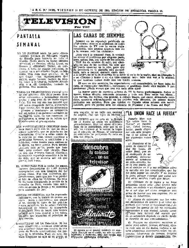 ABC SEVILLA 15-10-1965 página 69