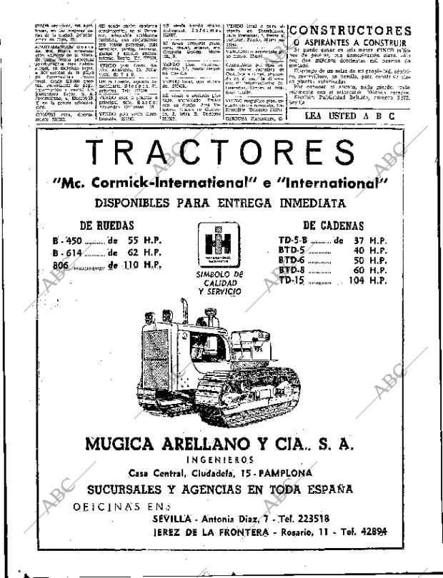 ABC SEVILLA 15-10-1965 página 74