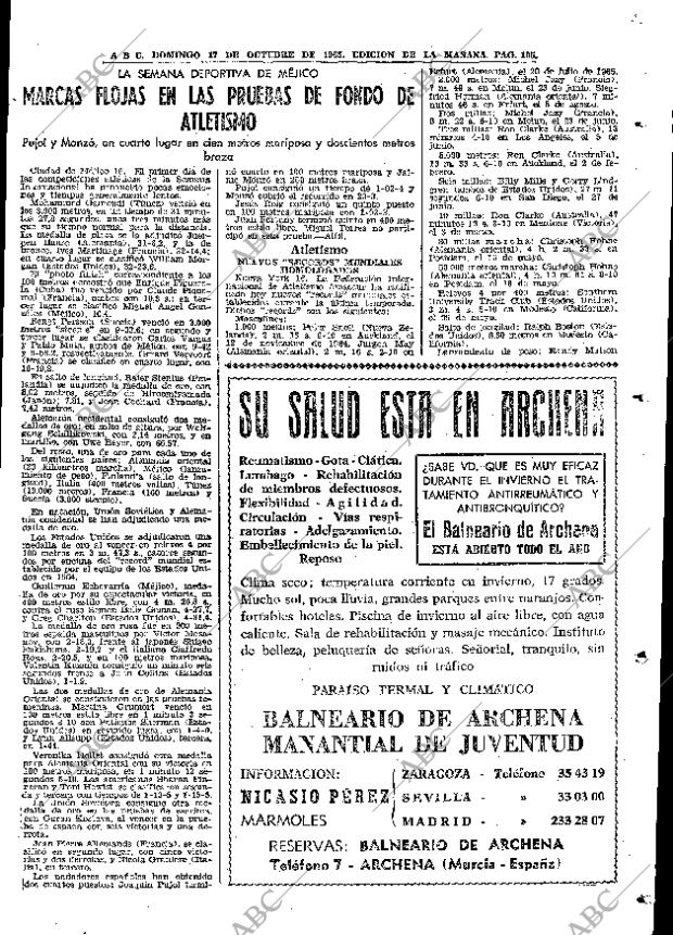 ABC MADRID 17-10-1965 página 105