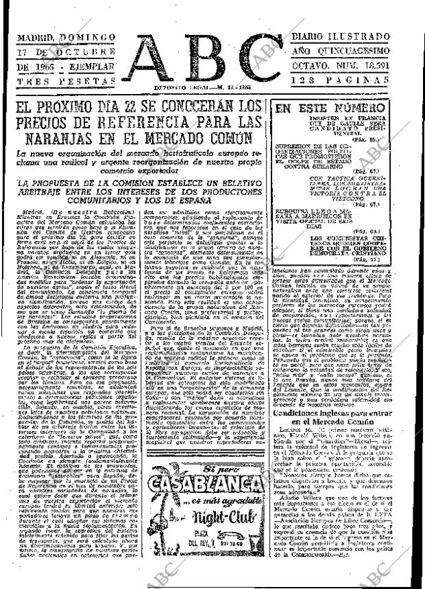 ABC MADRID 17-10-1965 página 63