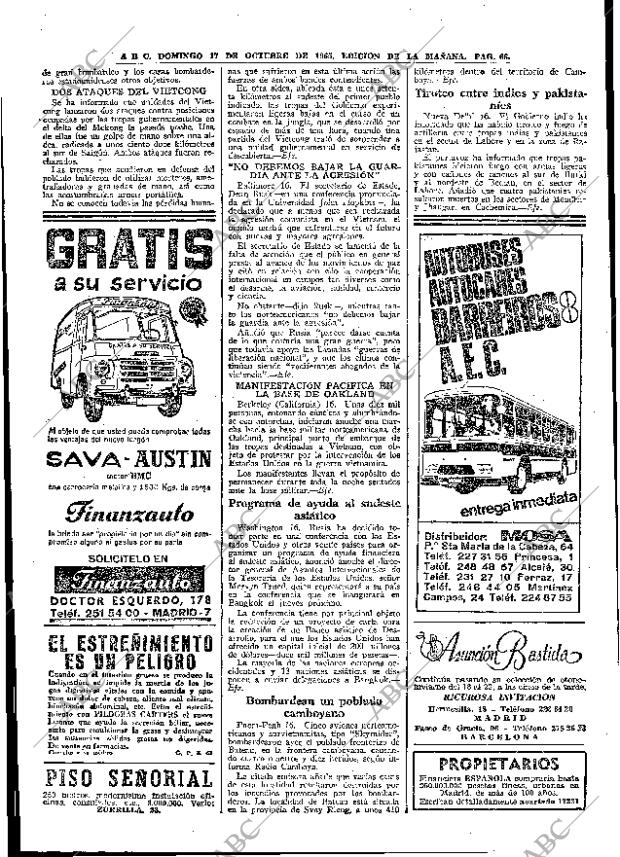 ABC MADRID 17-10-1965 página 68