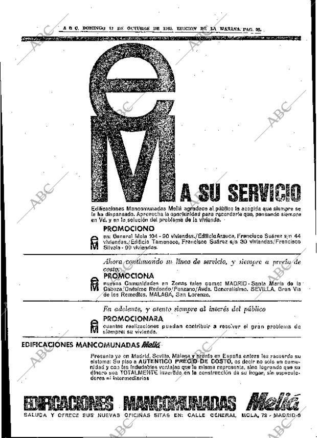 ABC MADRID 17-10-1965 página 92