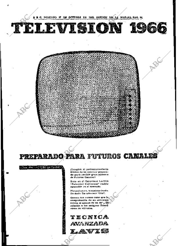 ABC MADRID 17-10-1965 página 96