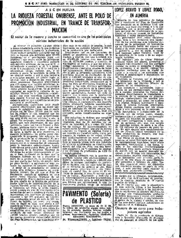 ABC SEVILLA 20-10-1965 página 53