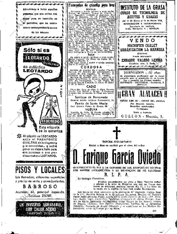 ABC SEVILLA 20-10-1965 página 74