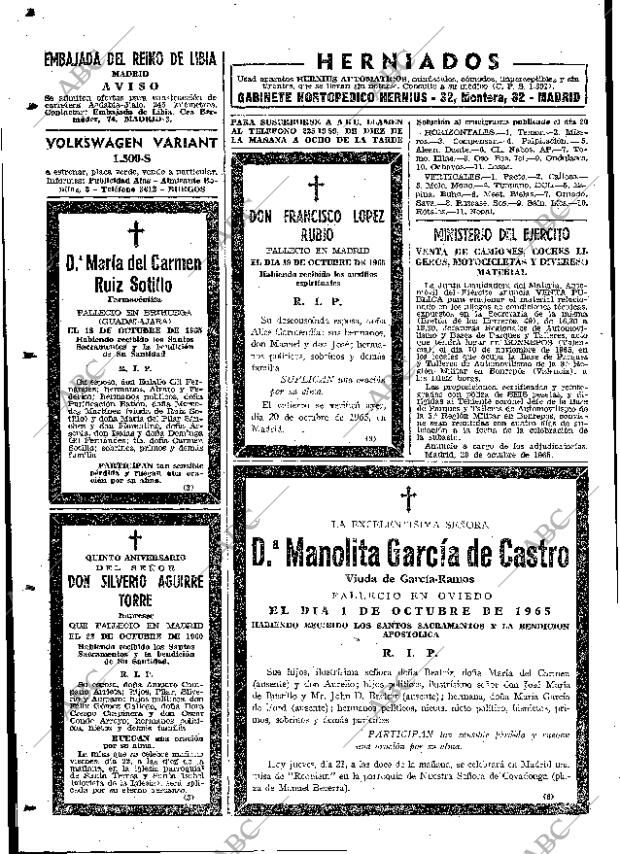 ABC MADRID 21-10-1965 página 108