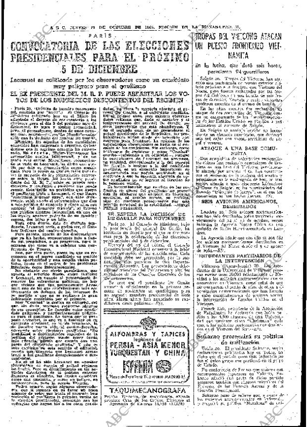 ABC MADRID 21-10-1965 página 51