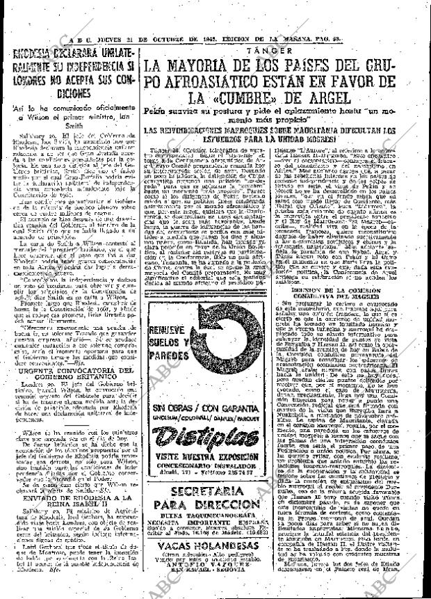 ABC MADRID 21-10-1965 página 53