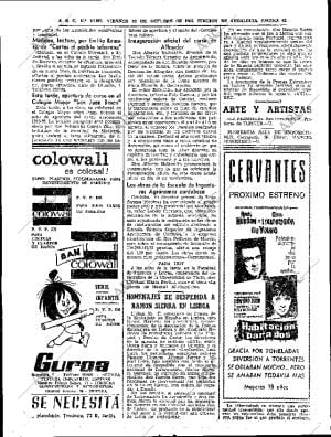 ABC SEVILLA 22-10-1965 página 42