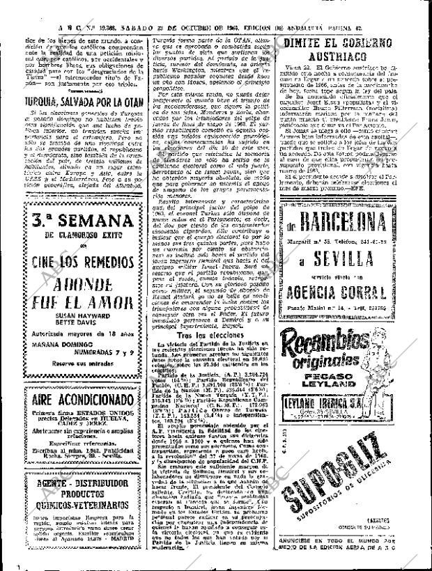 ABC SEVILLA 23-10-1965 página 42