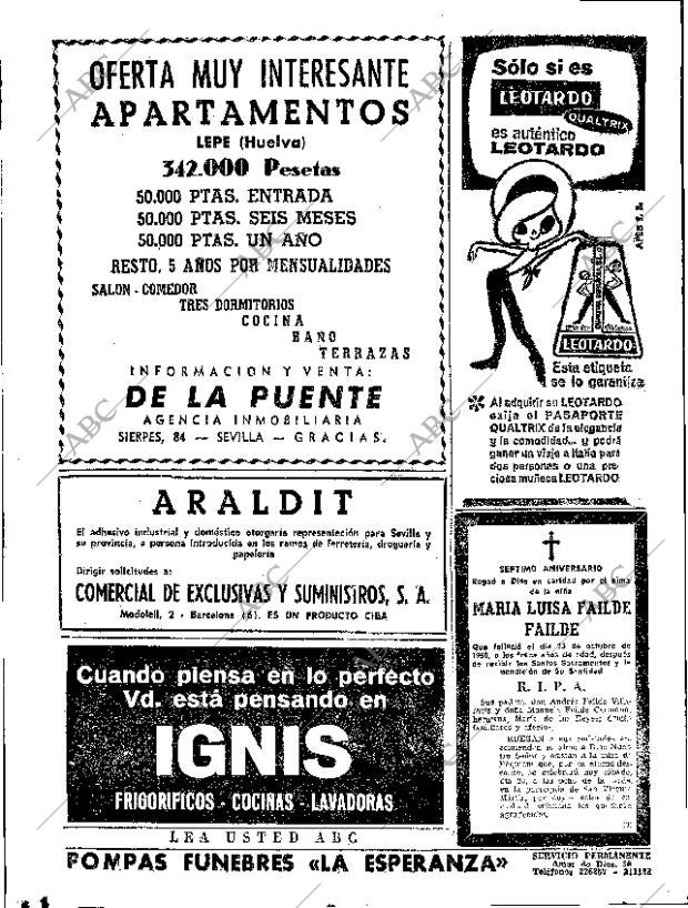 ABC SEVILLA 23-10-1965 página 78