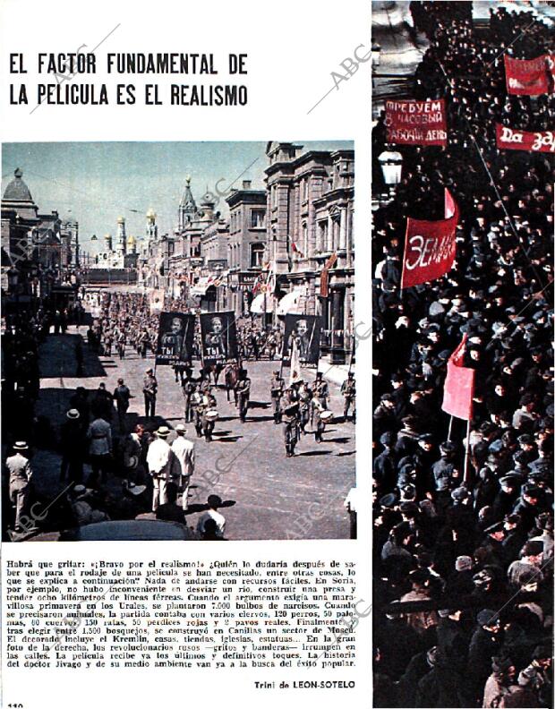 BLANCO Y NEGRO MADRID 23-10-1965 página 110