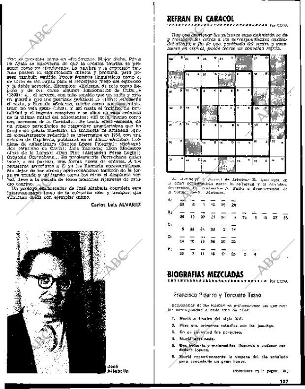 BLANCO Y NEGRO MADRID 23-10-1965 página 127