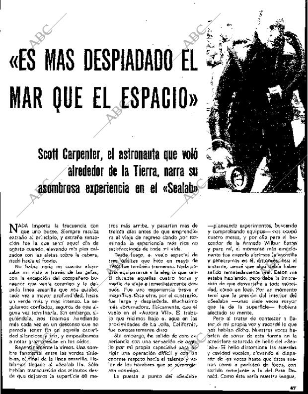 BLANCO Y NEGRO MADRID 23-10-1965 página 47