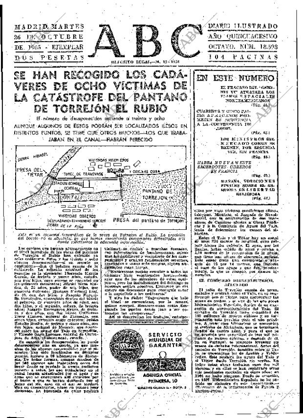 ABC MADRID 26-10-1965 página 39