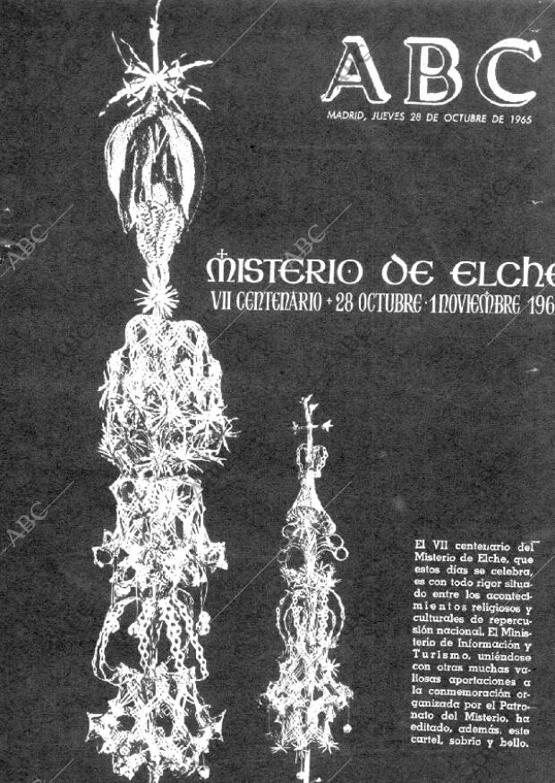 ABC MADRID 28-10-1965 página 1
