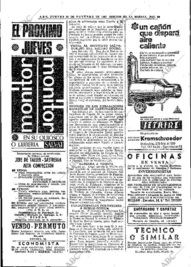 ABC MADRID 28-10-1965 página 60