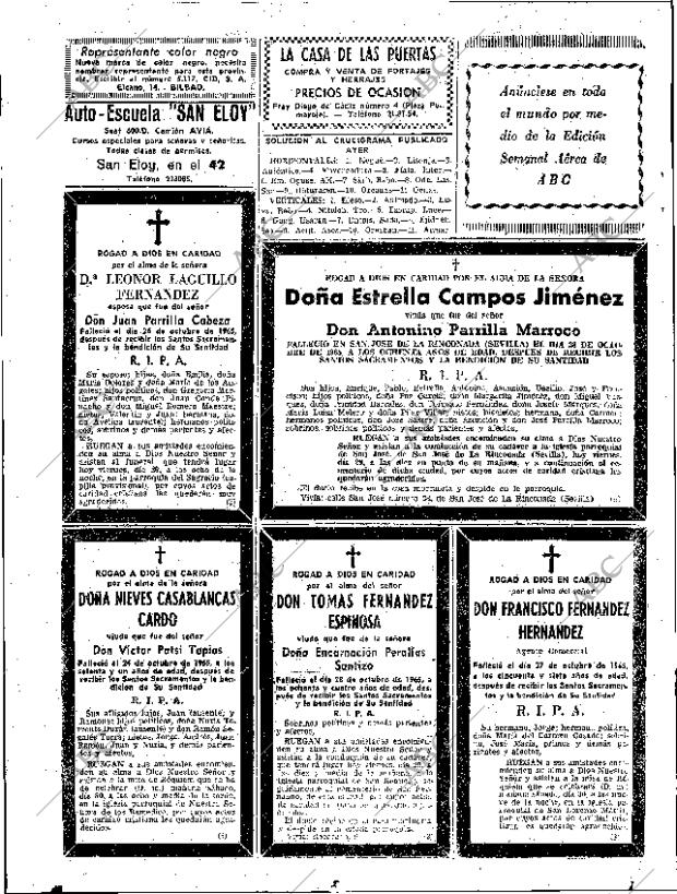 ABC SEVILLA 29-10-1965 página 70