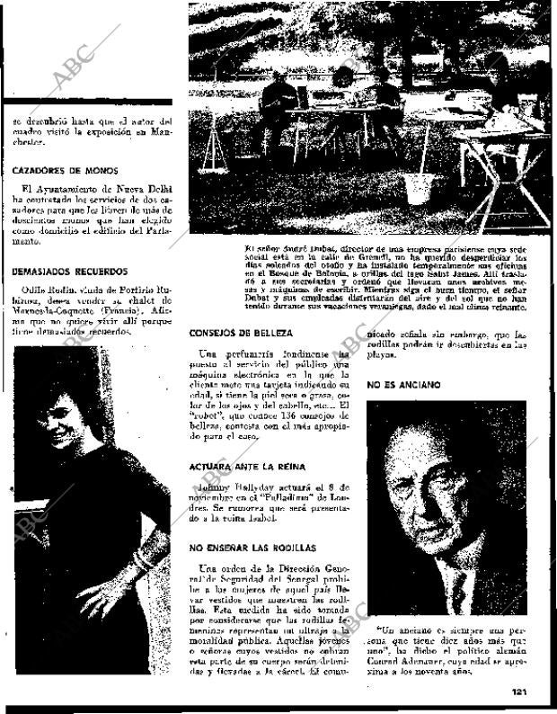 BLANCO Y NEGRO MADRID 30-10-1965 página 121