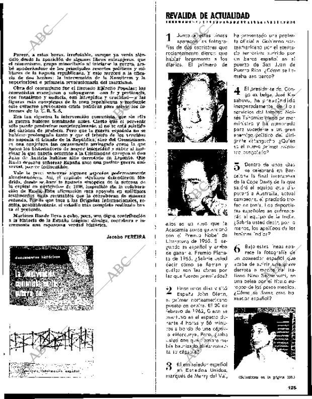 BLANCO Y NEGRO MADRID 30-10-1965 página 125