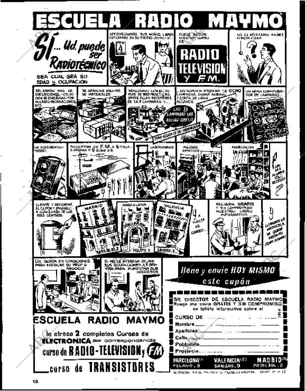 BLANCO Y NEGRO MADRID 30-10-1965 página 18