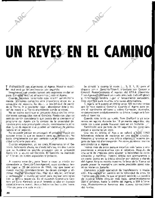 BLANCO Y NEGRO MADRID 30-10-1965 página 20