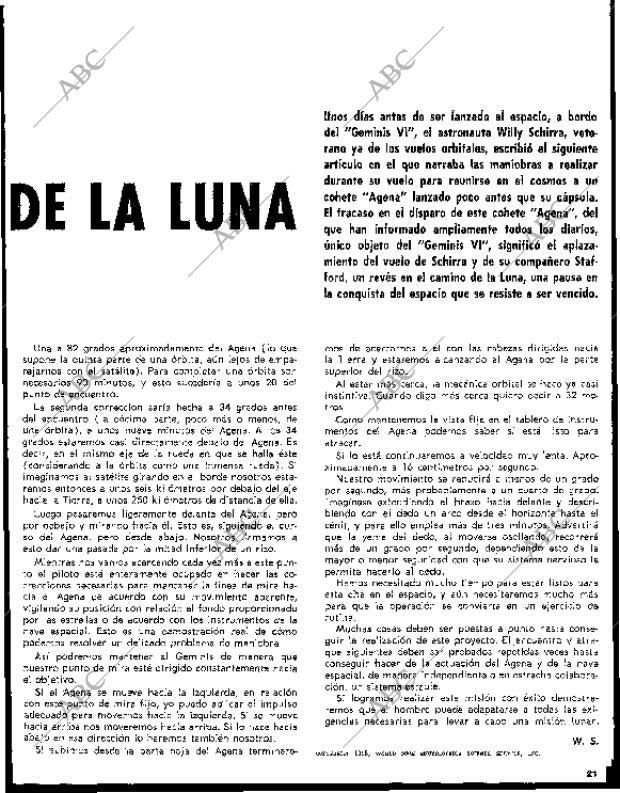BLANCO Y NEGRO MADRID 30-10-1965 página 21