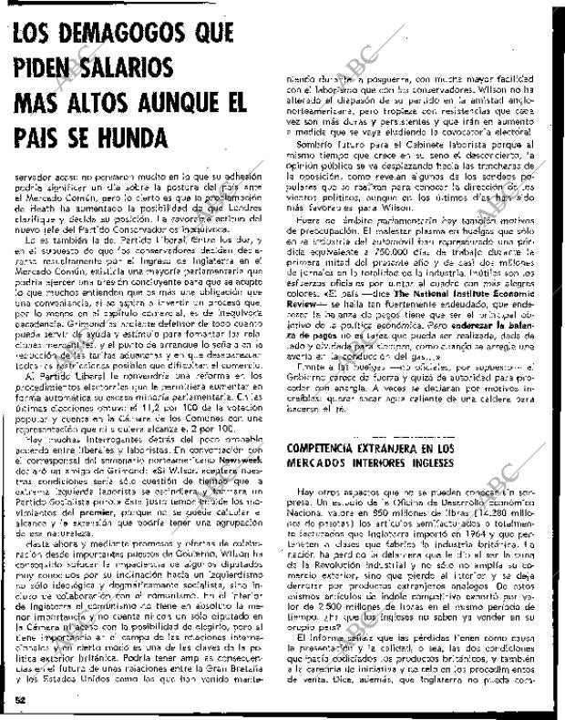 BLANCO Y NEGRO MADRID 30-10-1965 página 52