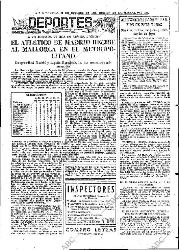 ABC MADRID 31-10-1965 página 101