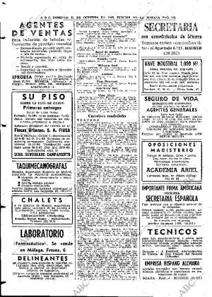 ABC MADRID 31-10-1965 página 108