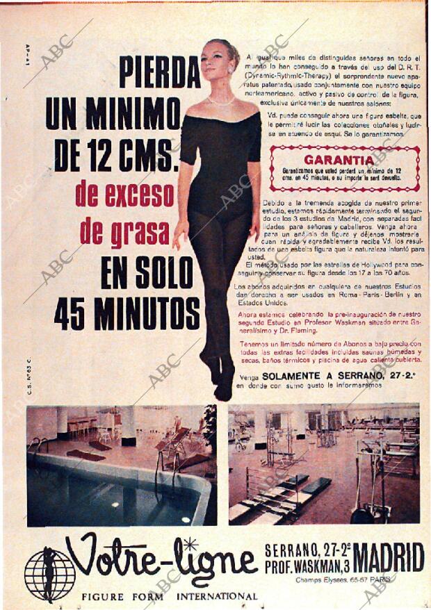 ABC MADRID 31-10-1965 página 57