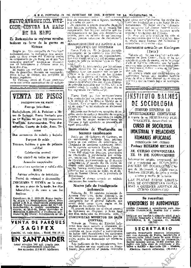 ABC MADRID 31-10-1965 página 76