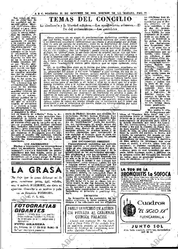 ABC MADRID 31-10-1965 página 79