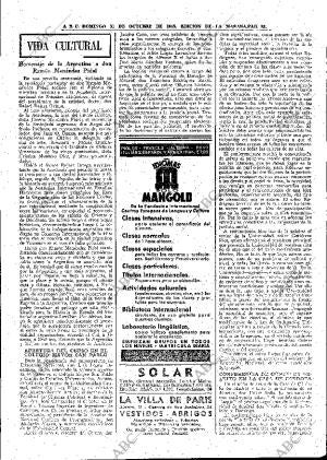 ABC MADRID 31-10-1965 página 93