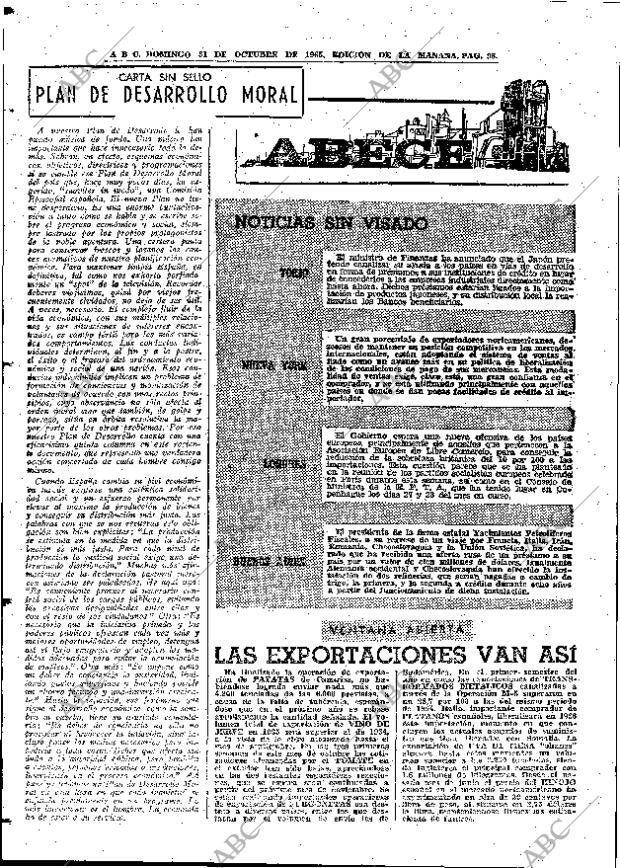 ABC MADRID 31-10-1965 página 96