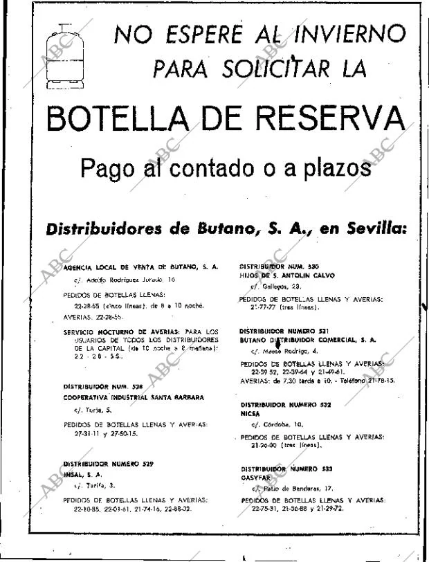 ABC SEVILLA 31-10-1965 página 41