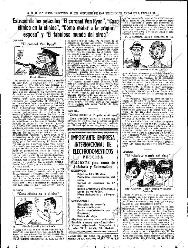ABC SEVILLA 31-10-1965 página 98