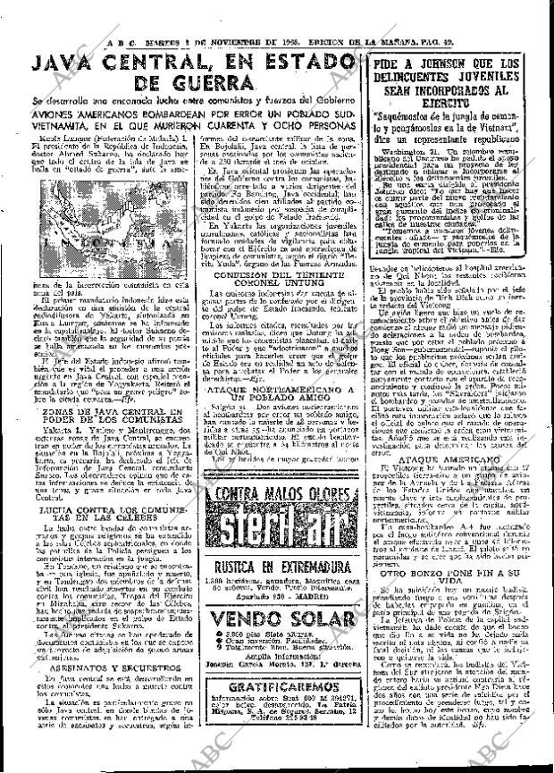 ABC MADRID 02-11-1965 página 49