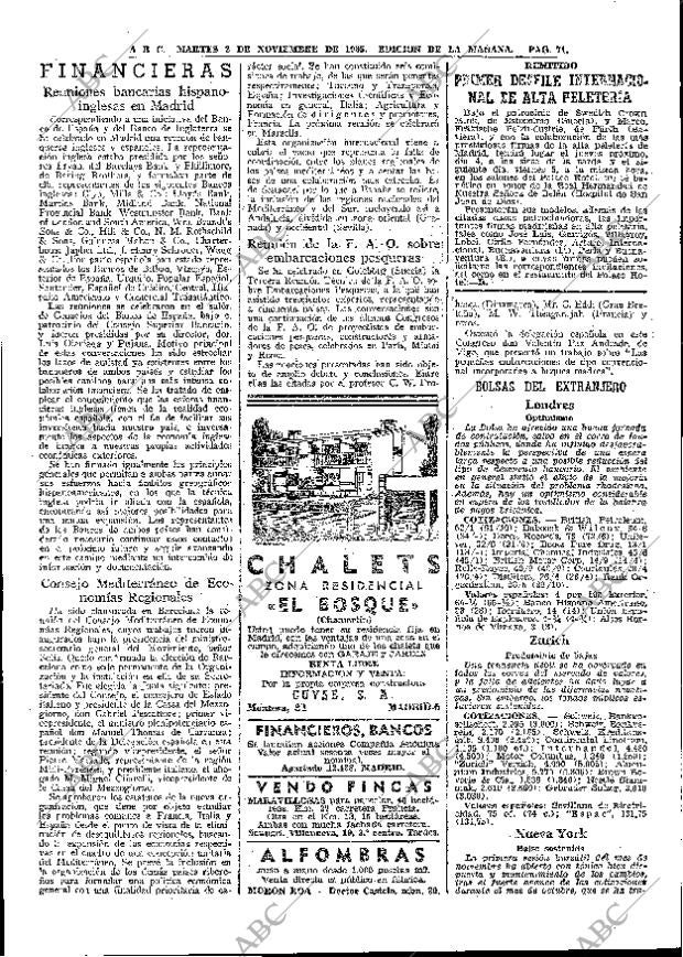 ABC MADRID 02-11-1965 página 71